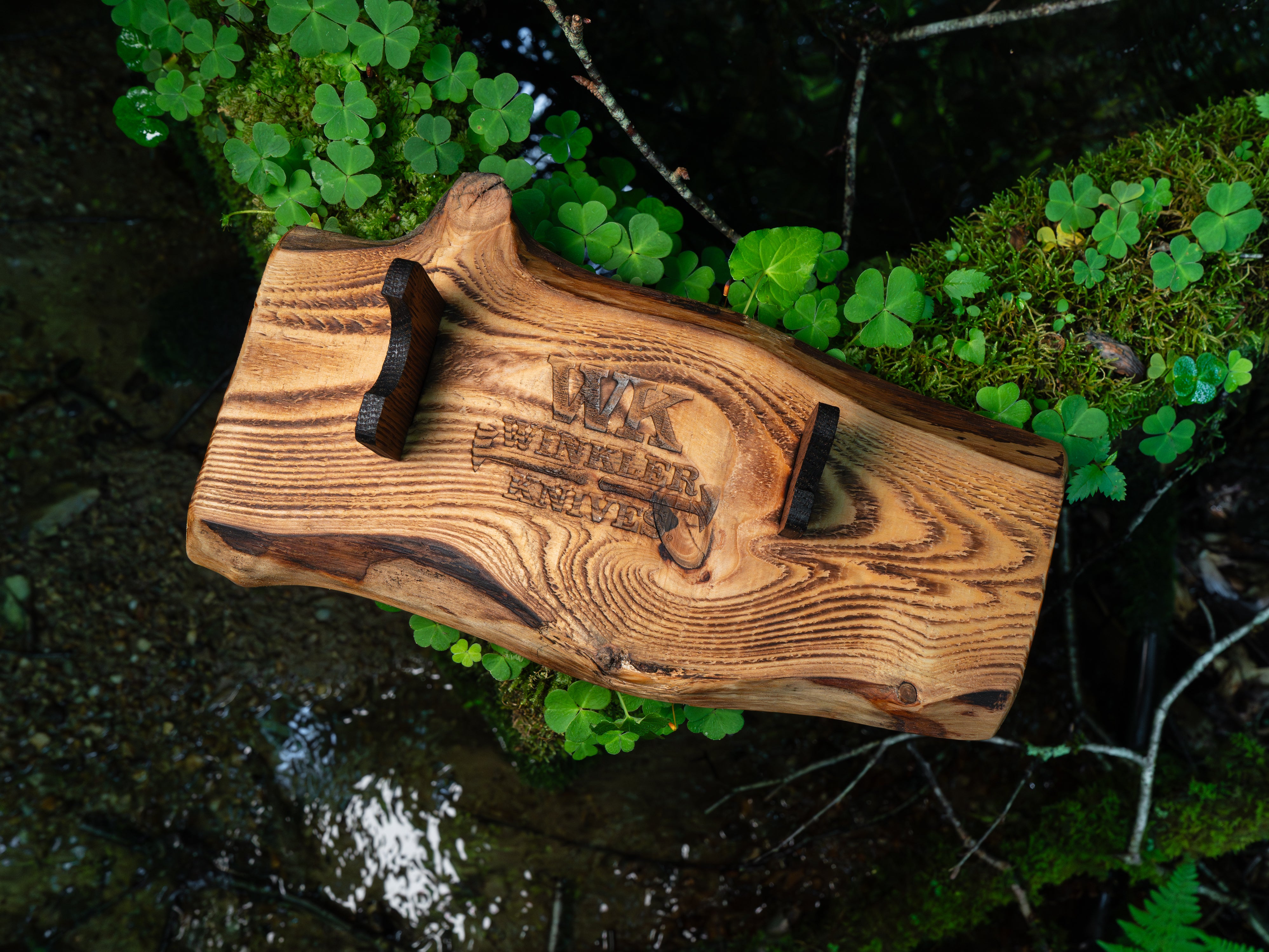 WK Premium Live Edge Knife Stand