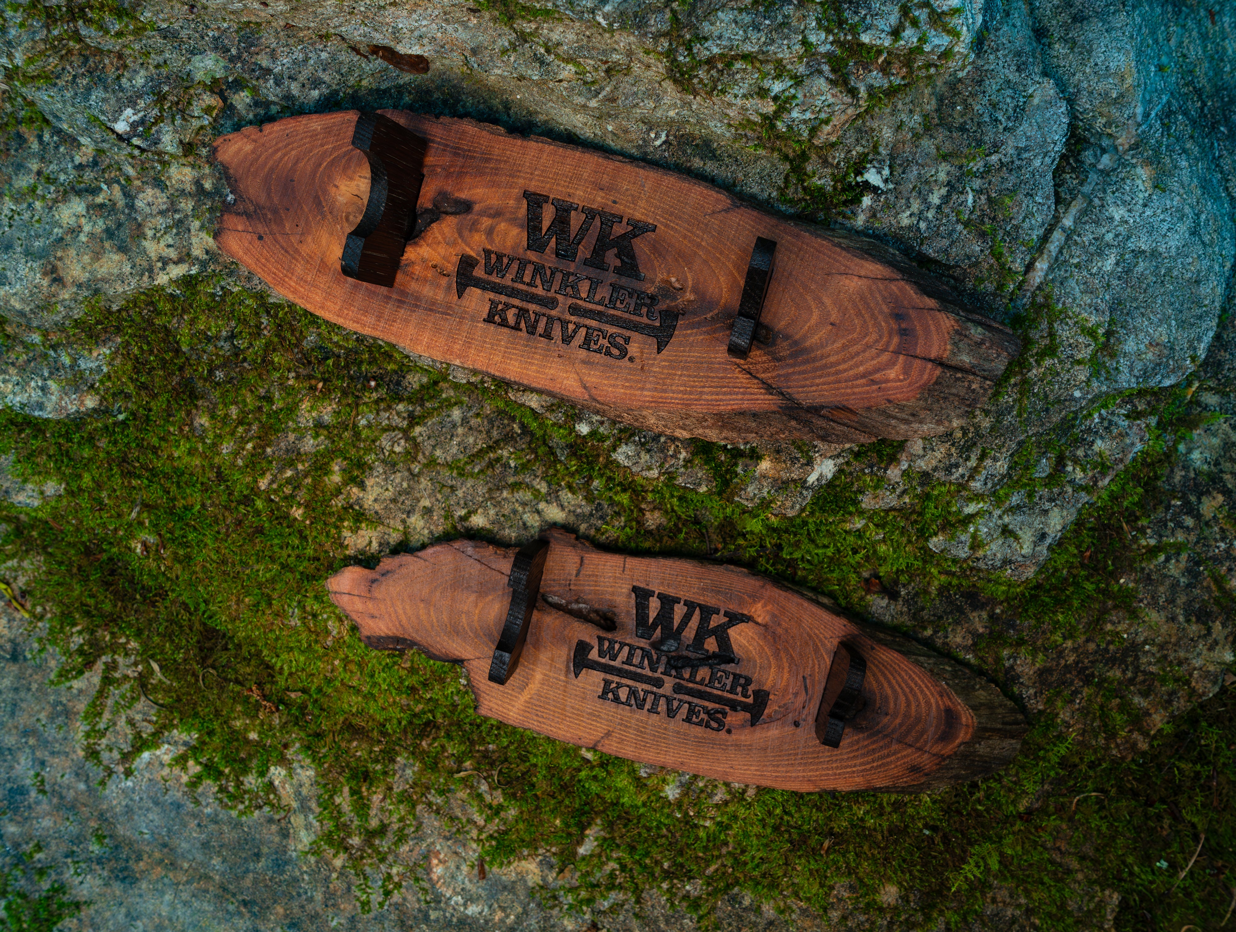 WK Premium Live Edge Knife Stand