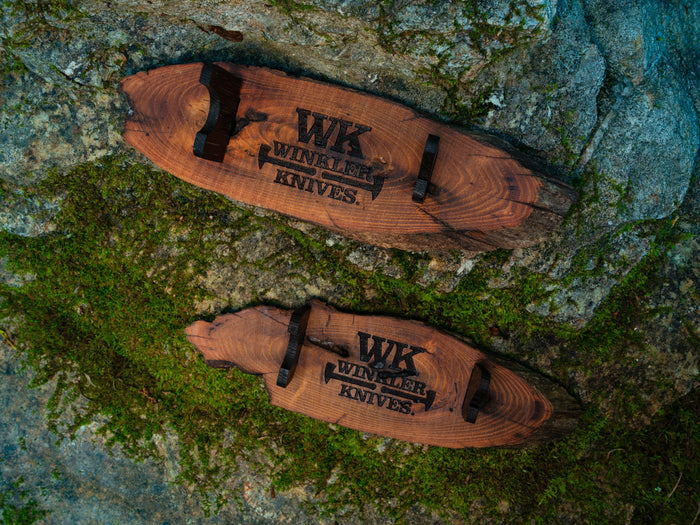 WK Premium Live Edge Knife Stand