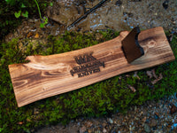 WK Premium Live Edge Axe Stand