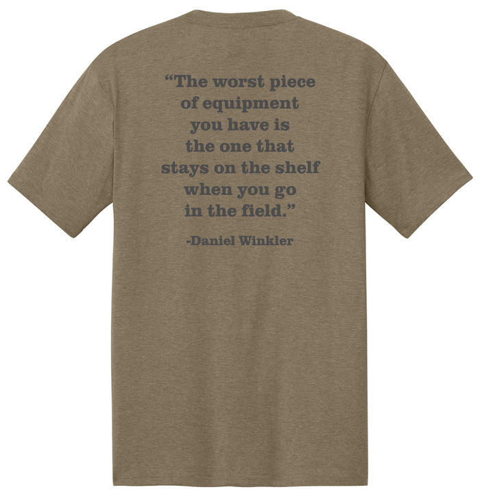 Winkler Knives Triblend "Quote" Shirt